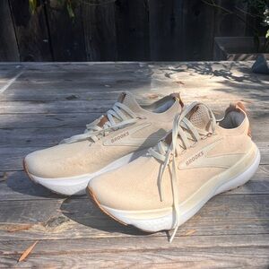 Brooks Light Tan Athletic Shoes